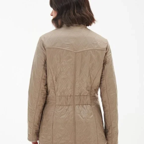 Barbour Cavalry Polarquilt Quilted Jacket - Size 8